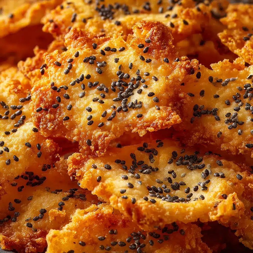 A smooth, creamy batter for cottage cheese chips being spread thinly on a baking sheet with an offset spatula, ready for the oven.