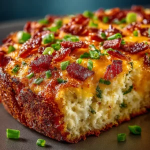 Ingredients for the breakfast casserole recipe laid out, including eggs, cheese, sausage, and bread.