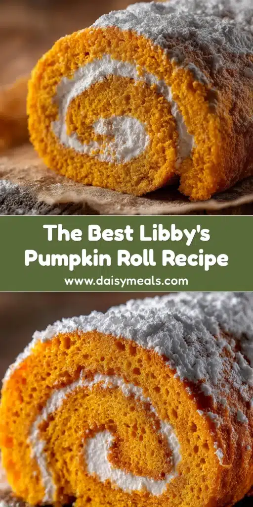 Libby's Pumpkin Roll Recipe (The Ultimate Guide) 3 A perfectly sliced Libby's Pumpkin Roll on a white plate, showcasing the beautiful swirl of pumpkin spice cake and cream cheese filling.