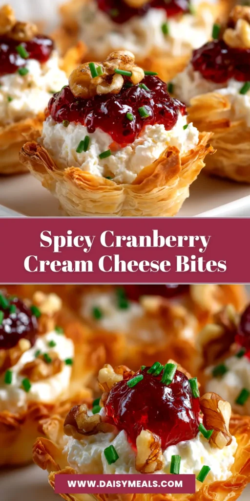Cranberry Pepper Jelly Appetizer: The Easiest Holiday Recipe 4 A festive Cranberry Pepper Jelly Appetizer on a white platter with crackers. The red jelly is poured over a block of cream cheese, ready to be served for the holidays.