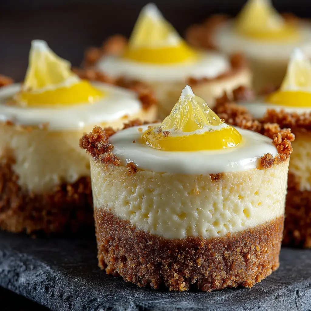 The process of making the filling for individual no-bake cheesecakes in a glass mixing bowl, showing the light and airy texture.