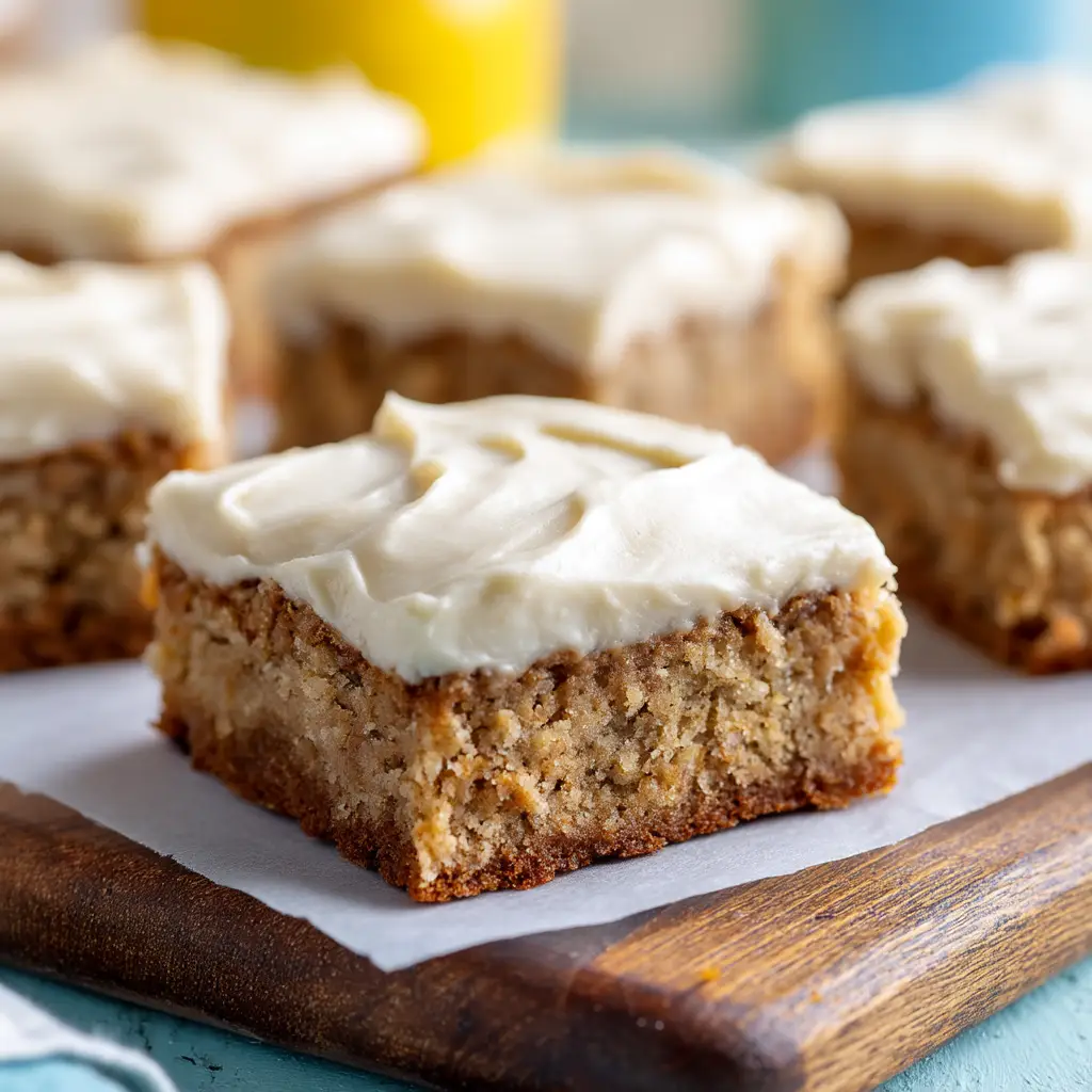 Banana Bread Brownies: The Ultimate Fudgy & Moist Mashup 1 A batch of freshly baked banana bread brownies in an 8x8 baking pan, showing the golden-brown banana swirl on top of the rich brownie.