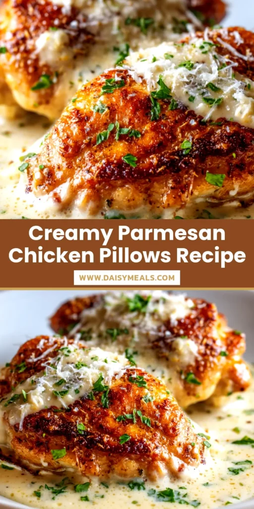 An amazing Chicken Pillows Recipe made with flaky crescent rolls and a creamy chicken filling. This easy dinner idea is a family favorite!
