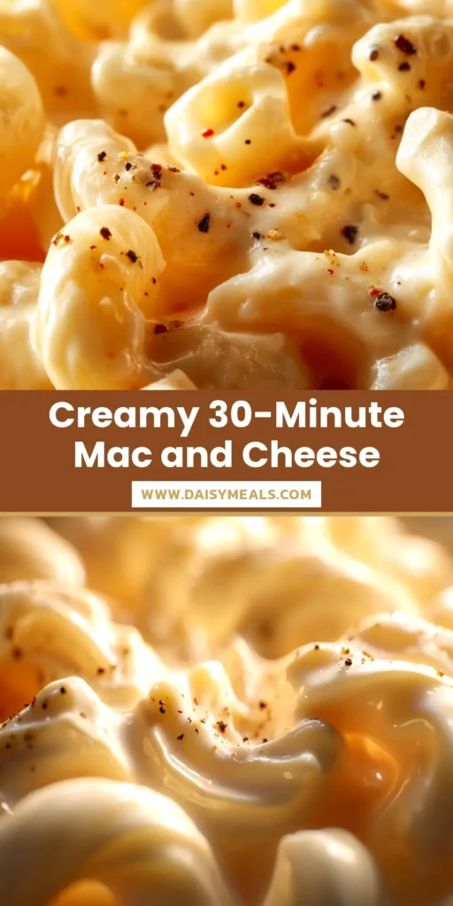 White Cheddar Mac and Cheese: The Ultimate Creamy Recipe 3 A large white bowl filled with creamy white cheddar mac and cheese, garnished with fresh parsley. The perfect homemade comfort food.