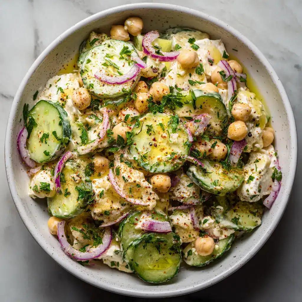 A scoop of the healthy chickpea salad on a slice of whole-wheat bread, ready to be enjoyed as a sandwich.