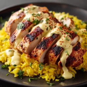 A close-up shot of juicy, seasoned chicken cubes in a skillet before adding the cheese sauce. The chicken is perfectly browned and spiced.