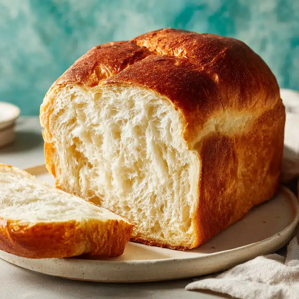 A slice of soft Amish white bread being buttered, emphasizing the tender crumb and perfect texture for toast or sandwiches.
