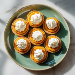 An overhead shot of several pumpkin pie cookies frosted with cream cheese icing, scattered on a rustic wooden background.