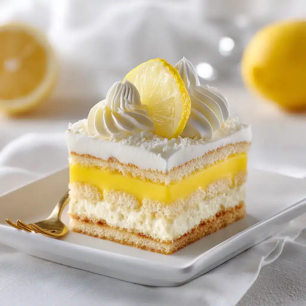 Ingredients for the Lemon Tiramisu Recipe laid out on a clean white surface with natural morning light.