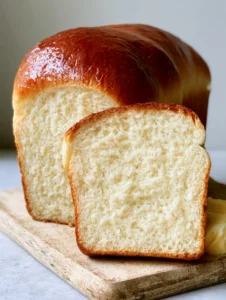 Full rectangular loaf of golden-brown Amish Sweet Bread. (Amish Sweet Bread)